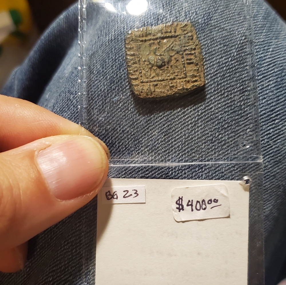 CDB17SX300 SPECTACULAR INDO-SCYNTHIAN AMULET ARTIFACT SUPER RARE!!